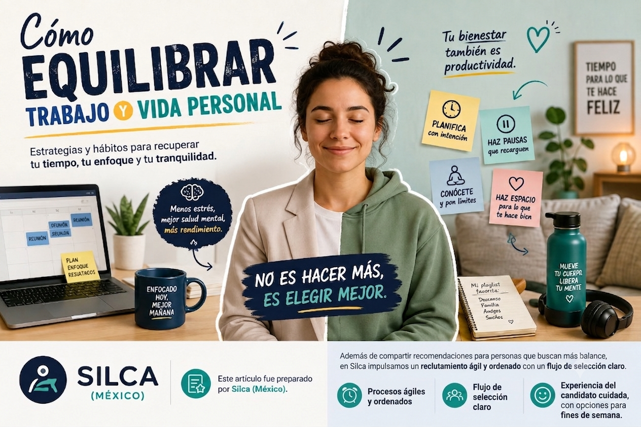 Cómo equilibrar trabajo y vida personal